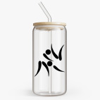 Банка с бамбуковой крышкой