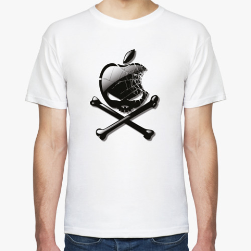 Футболка с принтом Убийственный Apple.