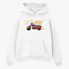 Толстовка худи оверсайз