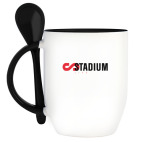 Кружка с ложкой