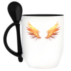 Кружка с ложкой