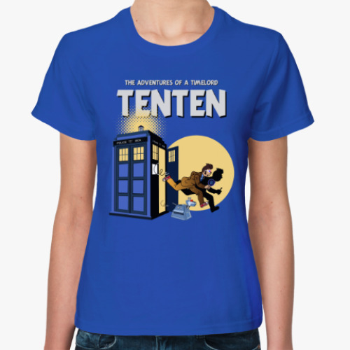 Женская футболка с принтом Десятый