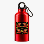 Металлическая бутылка 400 мл UV-DTF