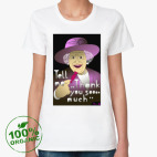 Женская футболка органик