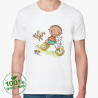 Мужская футболка органик