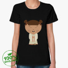 Женская футболка органик