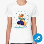 Женская спортивная футболка