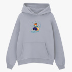 Толстовка худи оверсайз