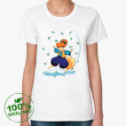 Женская футболка органик