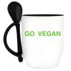 Кружка с ложкой