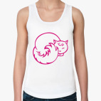 Розовая кошка