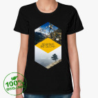 Женская футболка органик