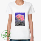 Женская футболка органик