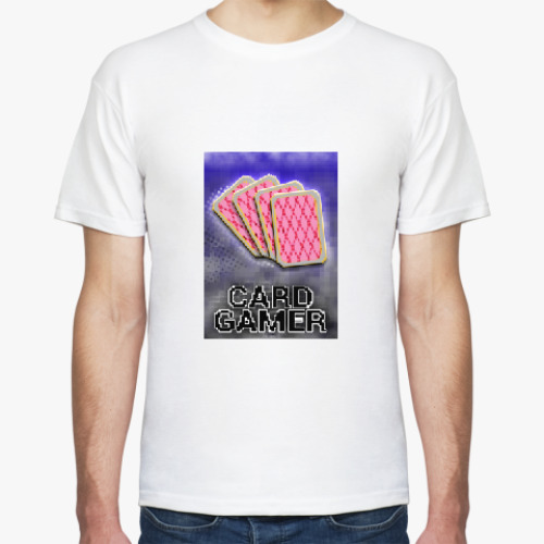 Футболка с принтом Азартная игра карты