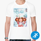 Мужская спортивная футболка