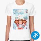 Женская спортивная футболка