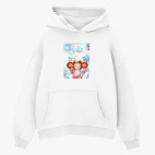 Толстовка худи оверсайз