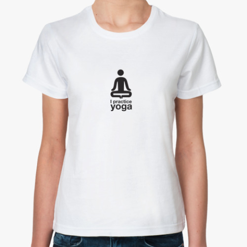 Классическая футболка yoga