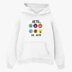 Толстовка худи оверсайз