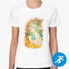 Женская спортивная футболка