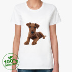 Женская футболка органик