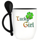 Кружка с ложкой