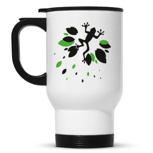 Кружка-термос с принтом На плаву