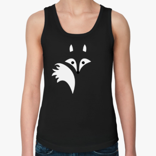 Женская майка с принтом Fox / Лиса