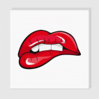 Губы: поп-арт