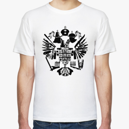 Футболка с принтом Герб Коррупции