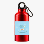 Металлическая бутылка 400 мл UV-DTF