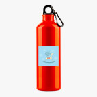 Металлическая бутылка 700 мл UV-DTF