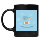 Кружка цветная UV-DTF