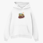 Толстовка худи оверсайз