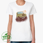 Женская футболка органик