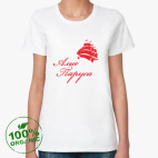 Женская футболка органик