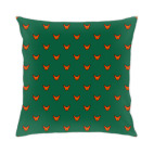 Подушка 35x35 см Пиксель арт: лиса