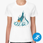 Женская спортивная футболка