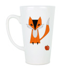 Кружка латте (510 мл) лисица