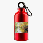 Металлическая бутылка 400 мл UV-DTF