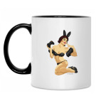 Кружка двухцветная