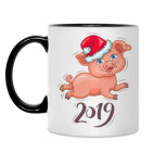 Кружка двухцветная