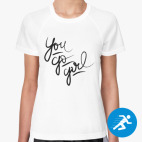Женская спортивная футболка