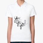 Женская рубашка поло