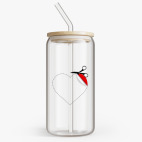 Банка с бамбуковой крышкой