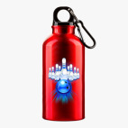 Металлическая бутылка 400 мл UV-DTF