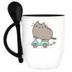 Кружка с ложкой