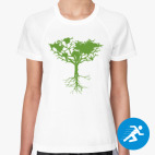Женская спортивная футболка