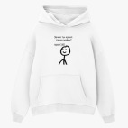 Толстовка худи оверсайз