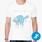 Мужская спортивная футболка